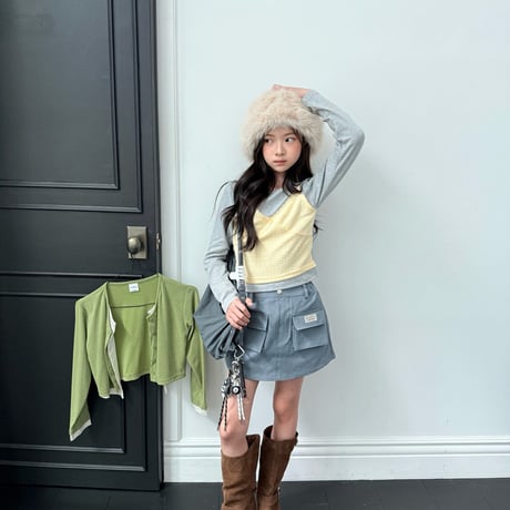 comma/2. rayerd T bustier 140-150