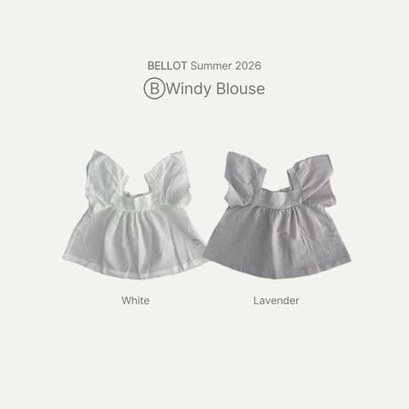 bellot/48. windy blouse S-L