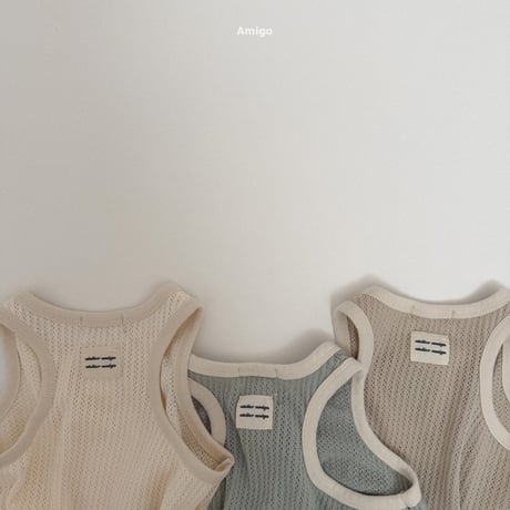 amigo/43. rain jagard sleeveless XS-XL