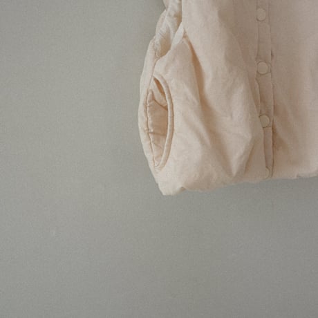 thebeige/1. Band padded vest XXS-L