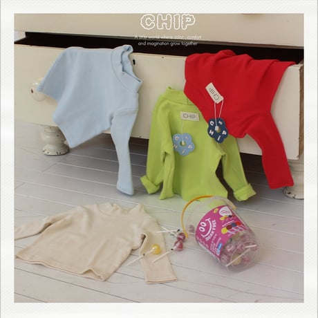 chip/1. toktok half pollar T-shirt 1(12-18M)-5(6Y)