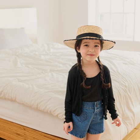 monatelier/11. Airy fril cardigan S-2XL