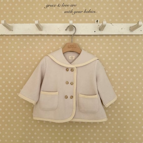 monbebe/13. hand made jacket S(1-2Y)-L(6-8Y)