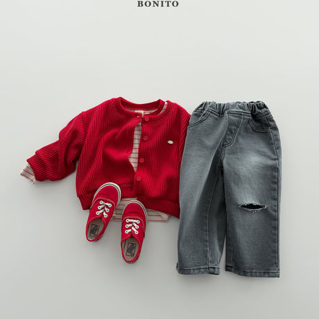 bonito/26. damage denim pants 12M-XL