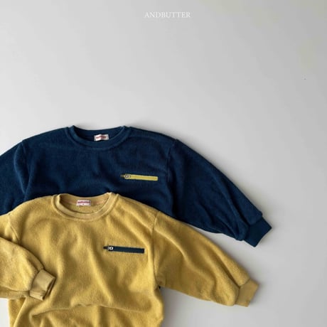 andbutter/64. Zip Sweatshirt S-XL