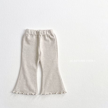 vividi/52. plain span nalrari pants JS-JM