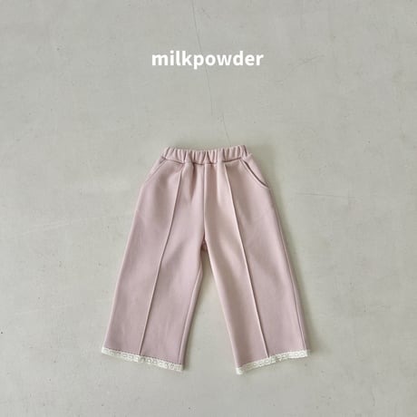 milkpowder/51. pin tuck pants 5-11