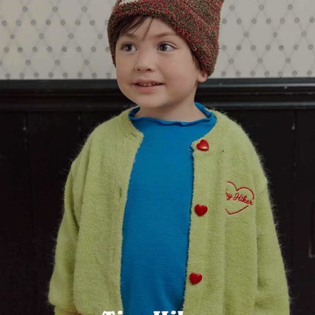 tinyhiker/12. tie heart cardigan XS-XL