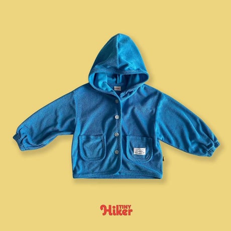 tinyhiker/43. terry hood cardigan XS-XL