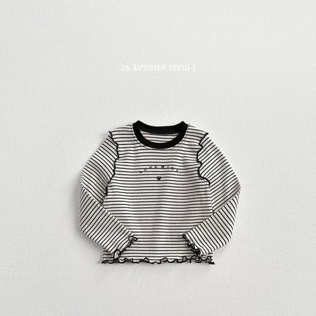 vividi/148. love nalrari T-shirt JS-JM