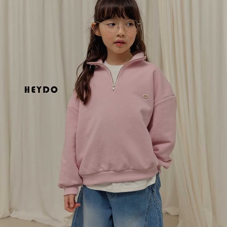 heydo/9. half zipup man-to-man S-XL