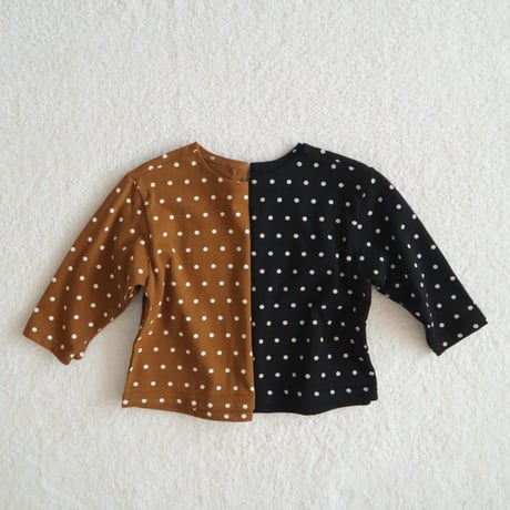 bailey/6. chocochip boat neck T-shirt XS-XL