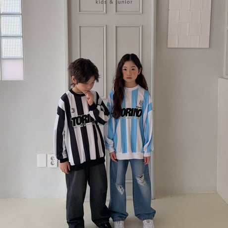 owen/49. torino stripe man-to-man S-XL