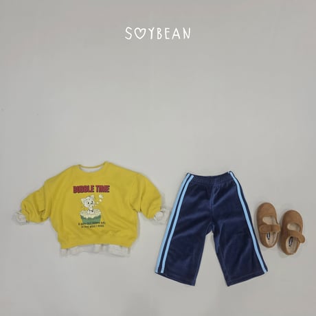 soybean/78. plan ) loose fit long sleeve T-shirt JS-JL