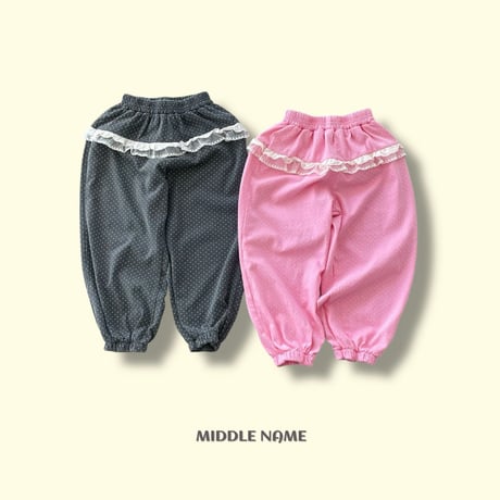 middlename/3. dot lace pants JS-JM