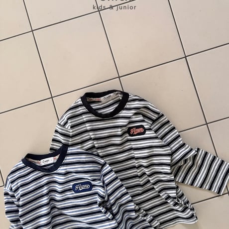 owen/20. happy stripe T-shirt JS-JXL