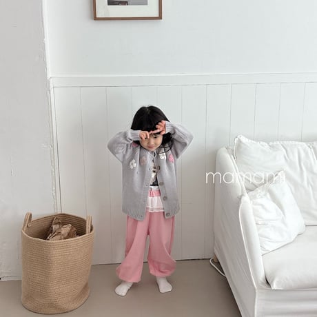 mamami/32. flora cardigan XS-JS