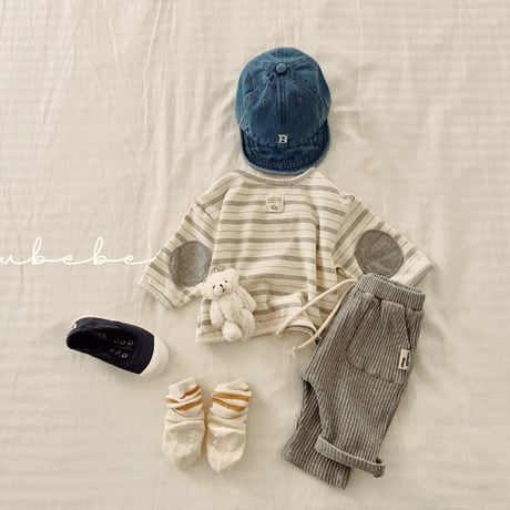 valubebe/84. all day pangpang T-shirt 6M-S