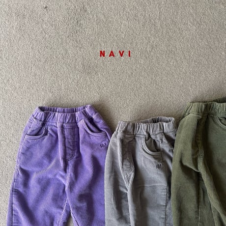 navi/74. winter corduroy pants 2XL-JL
