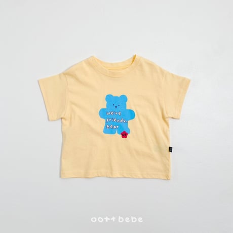 oottbebe/59. popping T-shirt XS(1-2Y)-XL(6-7Y)
