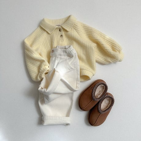 minirobe/28. boy collared sweatshirt S-XL