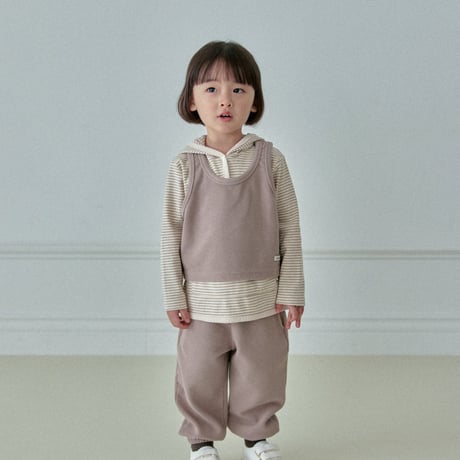 thebeige/17. Layered vest XXS-L