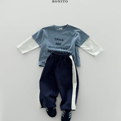 bonito/91. half t rayerd T-shirt JS-JM