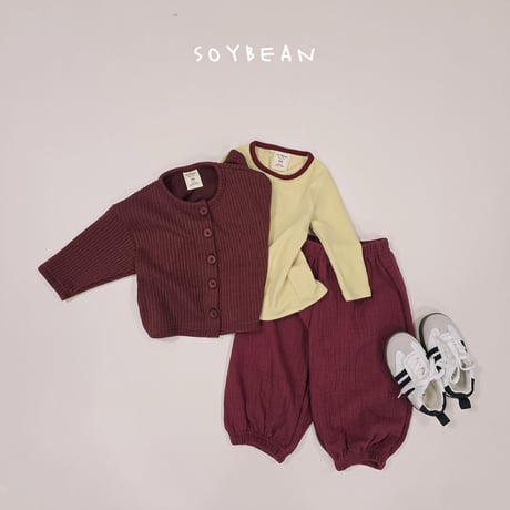 soybean/64. daon three set XS-XL