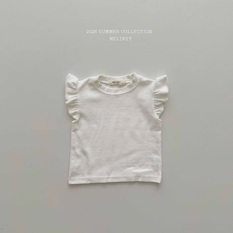 melikey/115. macaron fril T-shirt JS-JM