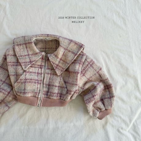 melikey/77. mojik check sera zipup XS-XL