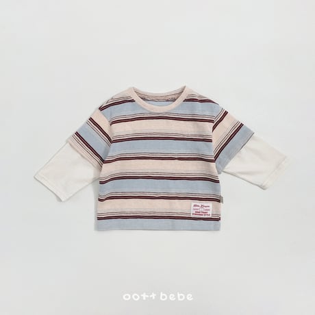 oottbebe/56. bri rayerd T-shirt XS(1-2Y)-XL(6-7Y)