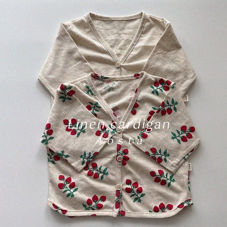 aosta/35. Linen Cardigan S-2XL
