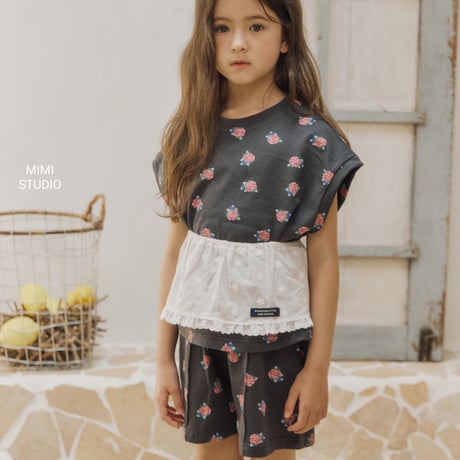 bymimi/48. angel flower pants JS-JM