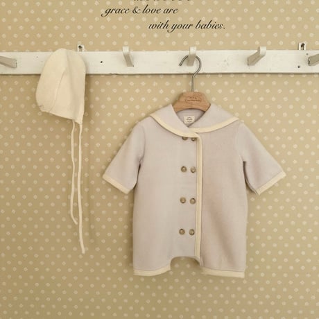 monbebe/12. hand made sailer suit S(3-12M)-M(12-24M)