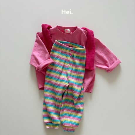 hei/4. rainbow pants XS-XL