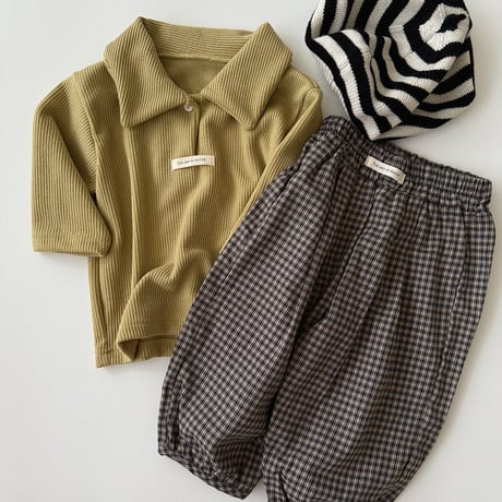 aosta/29. [Mocha Balloon Pants] S-2XL
