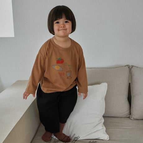 normalplay/16. egg half t T-shirt 12M-L