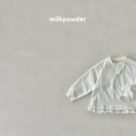 milkpowder/20. ripple T-shirt 13-15