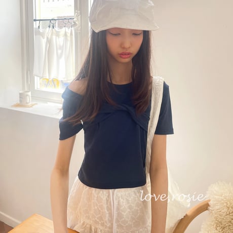 loverosie/130. ribbon T-shirt 3XL