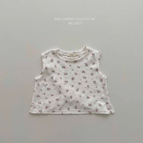 melikey/118. dindin fril T sleeveless XS-XL