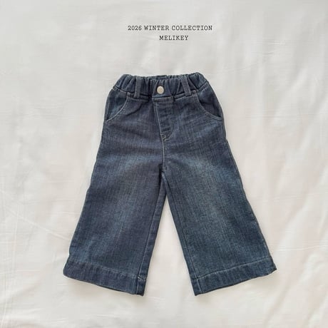 melikey/53. velvet ribbon P denim XS-XL