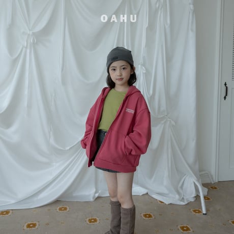 oahu/16. scent hood zipup JS-JXL