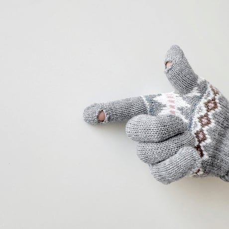 dudie/131. fair isle glove FREE