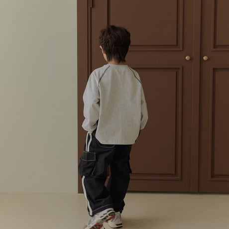 heydo/22. time two color T-shirt JS-JL