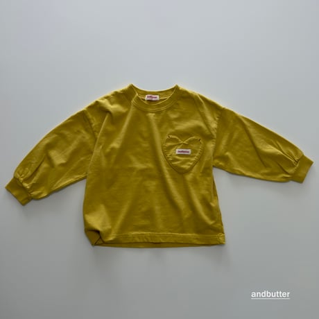 andbutter/39. Autumn Pocket T-Shirt S-XL