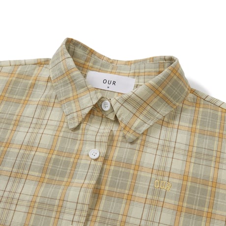 our/37. light check shirt S-XL