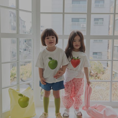 lalaland/20. very apple T-shirt XS-XL