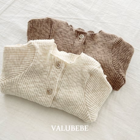 valubebe/22. songsong nanalri cardigan 6M-S