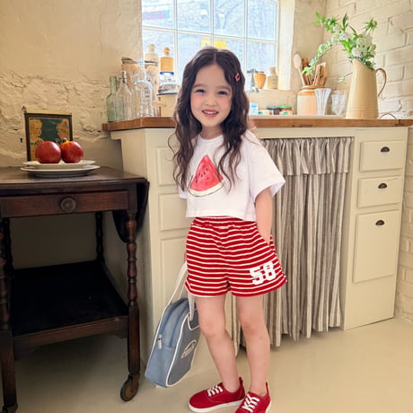 comma/54. fruit T-shirt 160-170