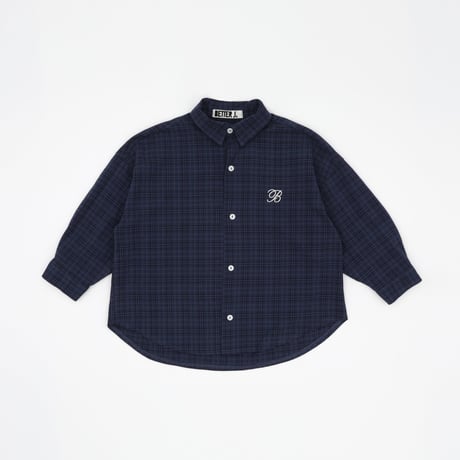 betterj/60. Orb check shirt L-JS